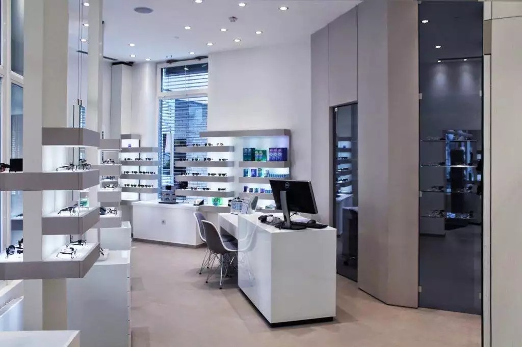 arredamenti per ottica - furnishings for optical stores