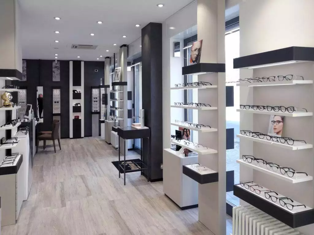arredamento ottica - optical furnishings