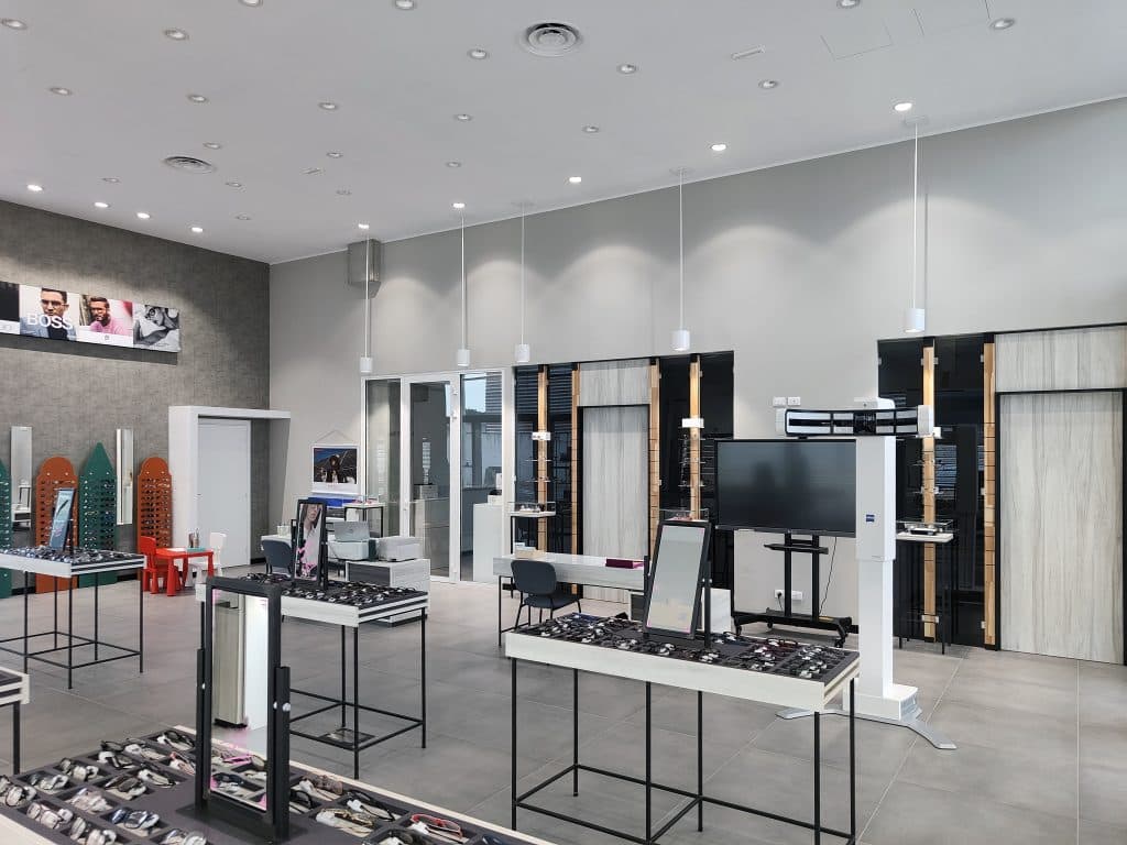 Arredamento per ottica