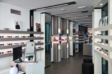 Arredi per negozi di ottica