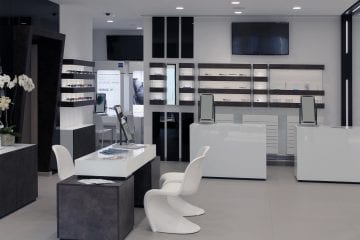 Arredi negozi di ottica