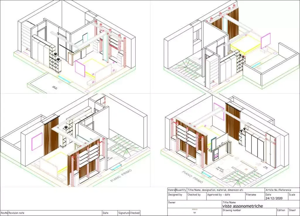 Casa Andrea ASSONOMETRIE 1-50 PP